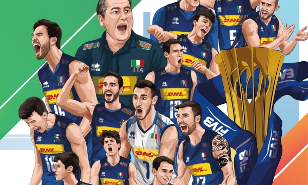 🏐 Italia maschile Campione del Mondo 2022!