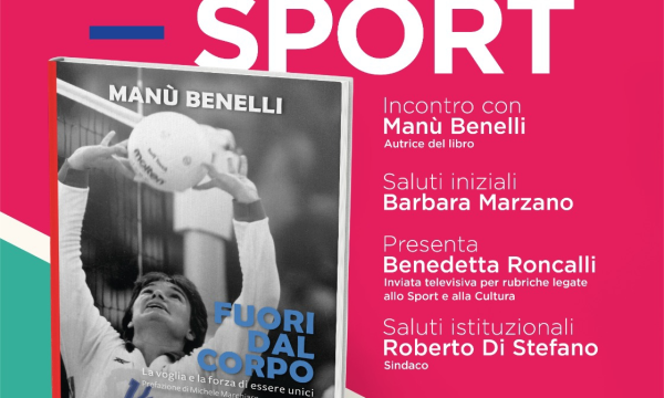 🏐 Libri & Sport - Incontro con Manù Benelli