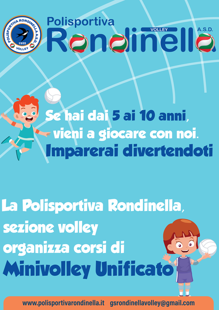 Se hai dai 5 ai 10 anni, VIENI A GIOCARE CON NOI!