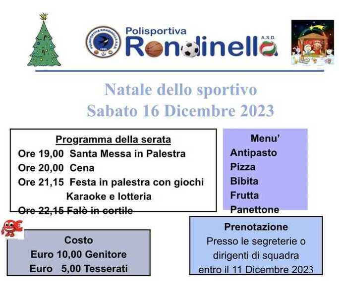 Natale dello Sportivo 2023