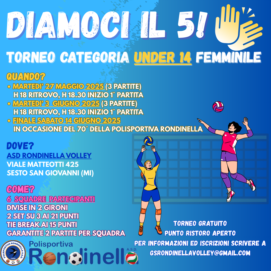 torneo categroria UNDER 14